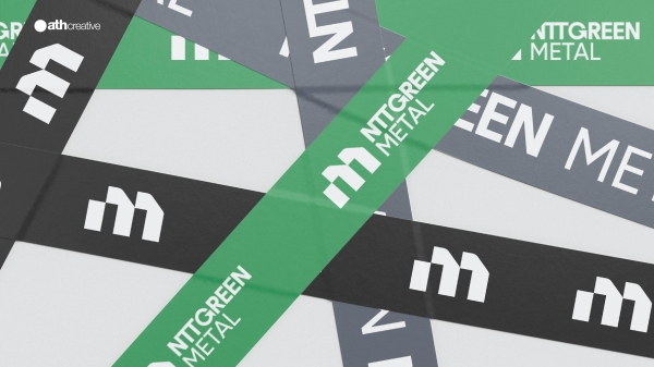 THIẾT KẾ BỘ NHẬN DIỆN THƯƠNG HIỆU NTTGREEN METAL